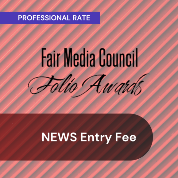 Entry Fee Folio Award News by Professional