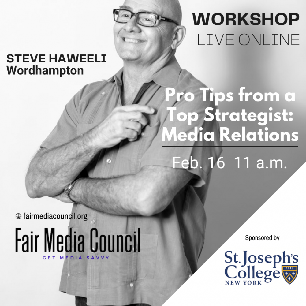Steve Haweeli teaches media relations